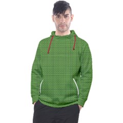 Green Knitting Men s Pullover Hoodie by goljakoff