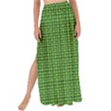 Green knitting Maxi Chiffon Tie-Up Sarong View1