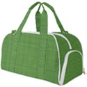 Green knitting Burner Gym Duffel Bag View1