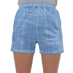 Blue knitting Sleepwear Shorts