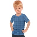 Blue knitting pattern Kids  Sports Tee View1