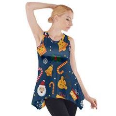 Christmas Love 2 Side Drop Tank Tunic by designsbymallika