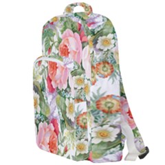 Vintage Flowers Double Compartment Backpack