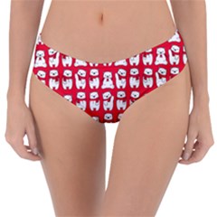 Cute Winter Bear Reversible Classic Bikini Bottoms by designsbymallika