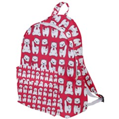 Cute Winter Bear The Plain Backpack by designsbymallika