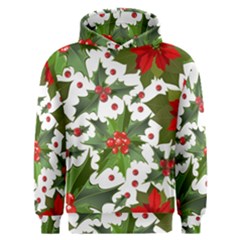 Christmas Berries Men s Overhead Hoodie by goljakoff