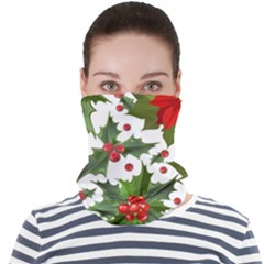 Christmas Berries Face Seamless Bandana (adult) by goljakoff