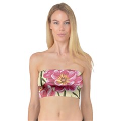 Retro Flowers Bandeau Top by goljakoff