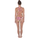 Retro flowers Cross Back Hipster Bikini Set View2