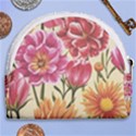 Retro flowers Horseshoe Style Canvas Pouch View2