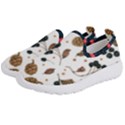 Pine Cones Love Christmas Candles Kids  Slip On Sneakers View2