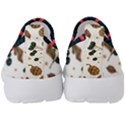 Pine Cones Love Christmas Candles Kids  Slip On Sneakers View4