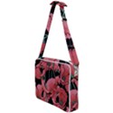 Red flowers Cross Body Office Bag View1