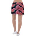 Red flowers Tennis Skorts View2