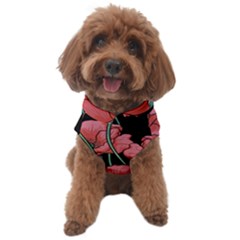 Red Flowers Dog Sweater by goljakoff