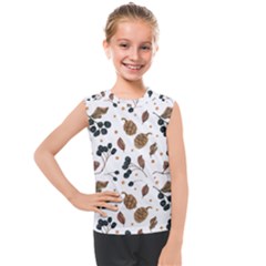 Pine Cones Love Kids  Mesh Tank Top by designsbymallika