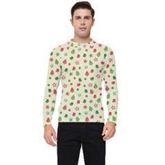 Cute Christmas Pattern Men s Long Sleeve Rash Guard