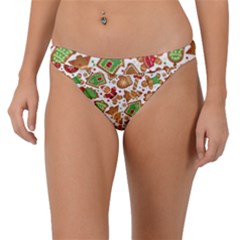 Christmas Love 6 Band Bikini Bottom by designsbymallika