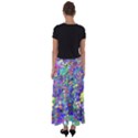 vibrant abstract floral/rainbow color Flared Maxi Skirt View2