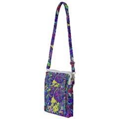 Vibrant Abstract Floral/rainbow Color Multi Function Travel Bag by dressshop