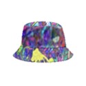 vibrant abstract floral/rainbow color Bucket Hat (Kids) View2