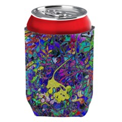 Vibrant Abstract Floral/rainbow Color Can Holder by dressshop