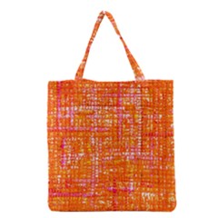 Mosaic Tapestry Grocery Tote Bag by essentialimage