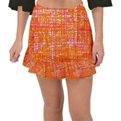 Mosaic Tapestry Fishtail Mini Chiffon Skirt by essentialimage