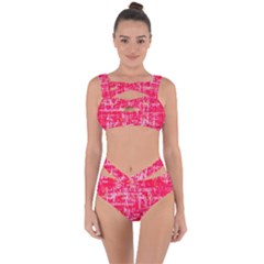 Mosaic Tapestry Bandaged Up Bikini Set  by essentialimage