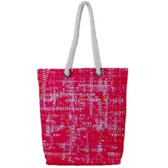 Mosaic Tapestry Full Print Rope Handle Tote (small) by essentialimage