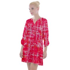 Mosaic Tapestry Open Neck Shift Dress by essentialimage