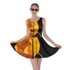 Yellow Poppies Skater Dress