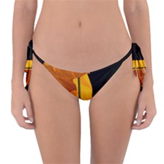 Yellow Poppies Reversible Bikini Bottom