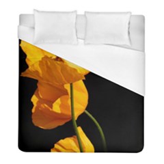 Yellow Poppies Duvet Cover (full/ Double Size)