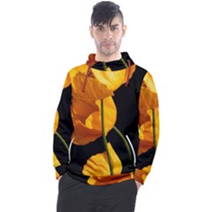 Yellow Poppies Men s Pullover Hoodie