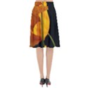 Yellow Poppies Flared Midi Skirt View2