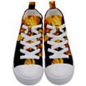 Yellow Poppies Kids  Mid-Top Canvas Sneakers View1