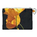 Yellow Poppies Canvas Cosmetic Bag (XL) View2