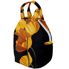 Yellow Poppies Travel Backpacks by Audy