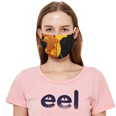 Yellow Poppies Cloth Face Mask (adult)