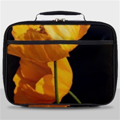 Yellow Poppies Full Print Lunch Bag by Audy