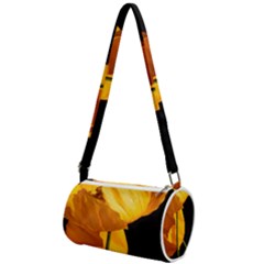 Yellow Poppies Mini Cylinder Bag