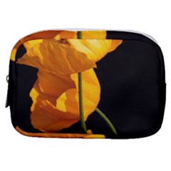 Yellow Poppies Make Up Pouch (small) by Audy