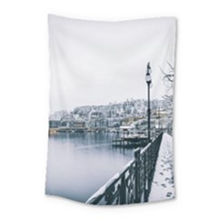 Winter Season Small Tapestry by Audy