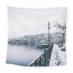 Winter Season Square Tapestry (large) by Audy