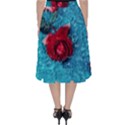 Red Roses In Water Classic Midi Skirt View2