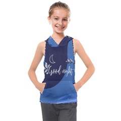 Background Good Night Kids  Sleeveless Hoodie