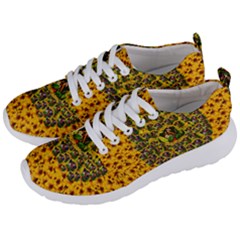 Lizards In Love In The Land Of Flowers Men s Lightweight Sports Shoes by pepitasart