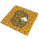 Lizards In Love In The Land Of Flowers Wooden Puzzle Square View2