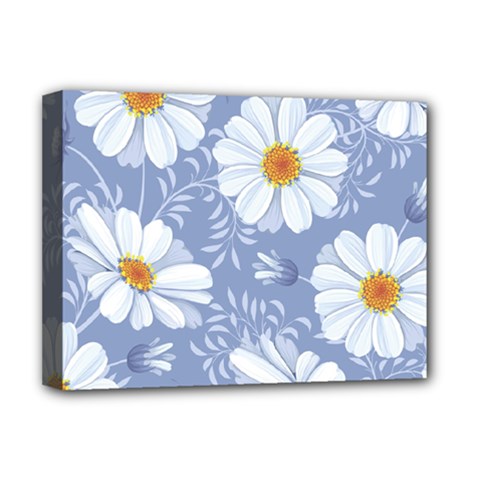 Chamomile Flower Deluxe Canvas 16  X 12  (stretched)  by goljakoff